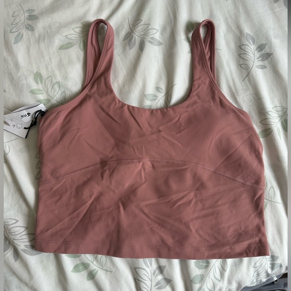 NWT - Aritzia TnaBUTTER™ Bound Sports Tank - Ashy Pink - Large - Picture 9 of 10
